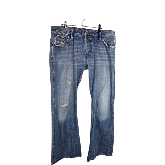 Vtg Diesel Zaf Y2k Mens Jeans Nash Wash Made In Italy Distressed